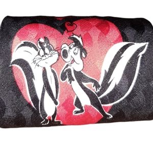 Pepe Le Pew Tie 100% Silk Vintage Looney Tunes
